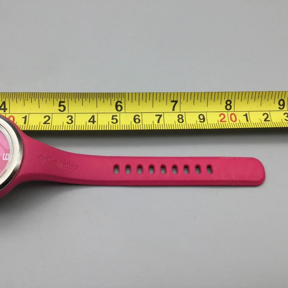Columbia Escapade Watch Women 37mm Pink Dial Silver Tone New Battery - Picture 14 of 15